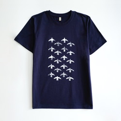 Bird Pattern T-Shirt